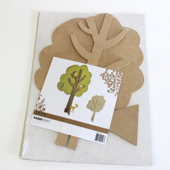 Big Kaisercraft Big Oak & Elm Trees DIY Blank Wood - Picture 2 of 8